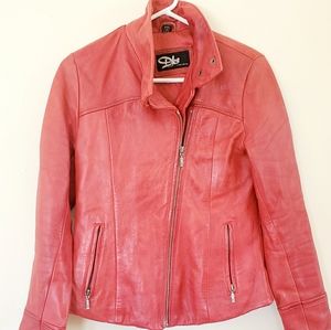 Sheepskin kid glove leather jacket